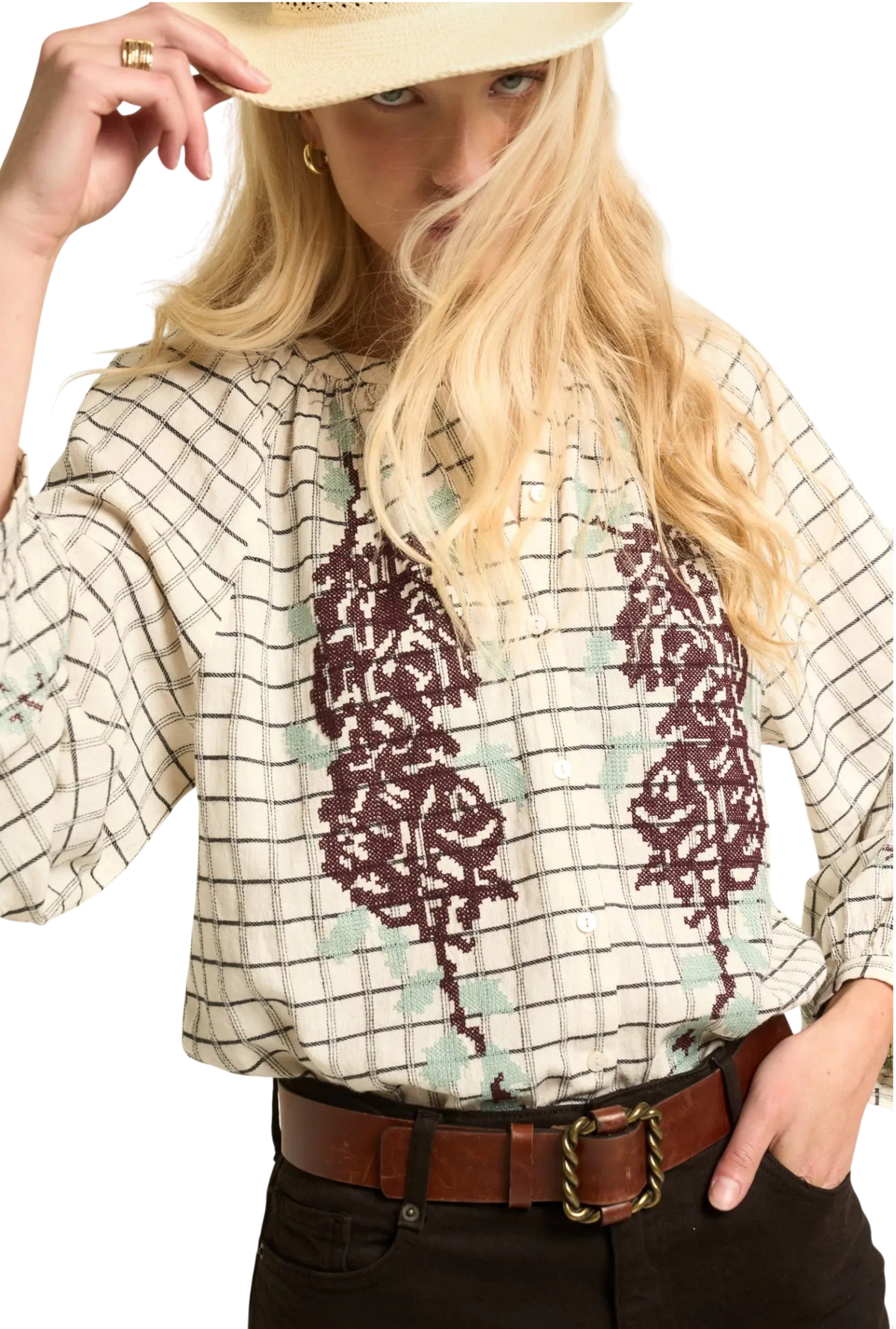 Kelly Blouse Ecru