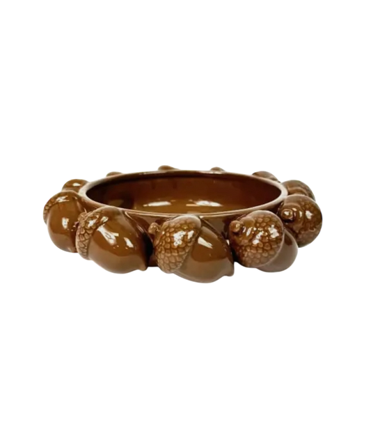 Ceramic Multi Acorn Bowl