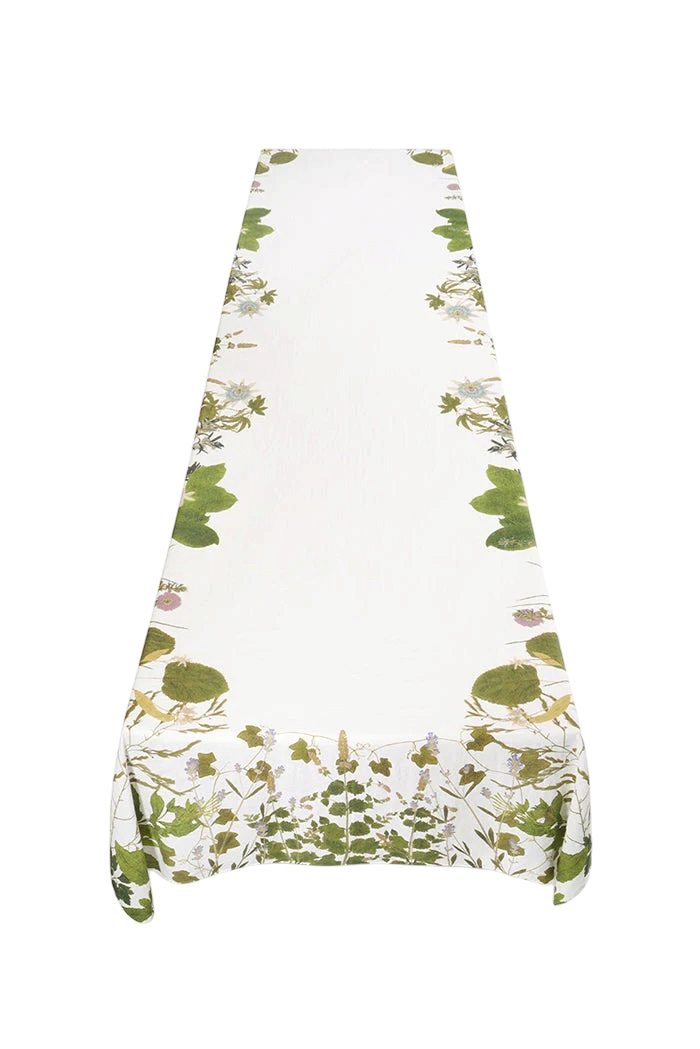 'Herb Garden' Linen Tablecloth