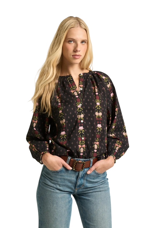 Kelly Blouse Block Print