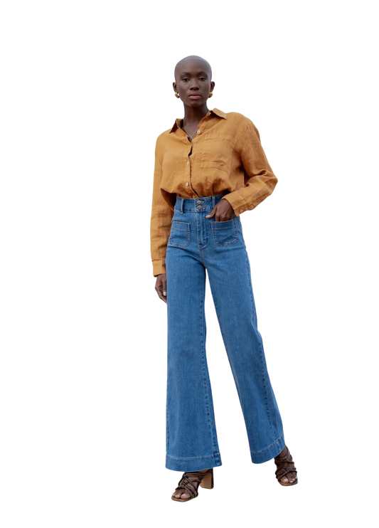 Elena Flair Jeans - Blue