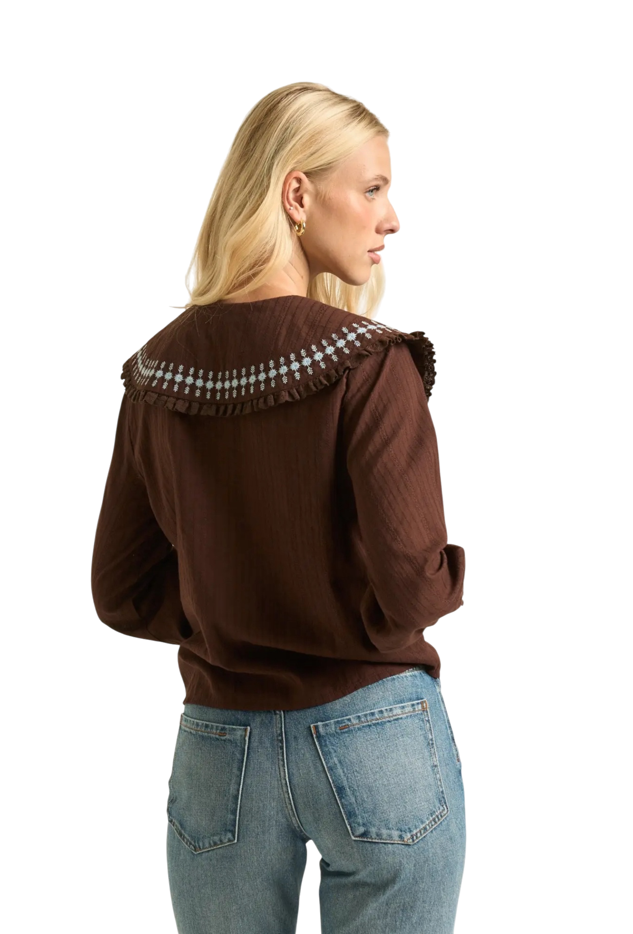 Paloma Blouse Chocolate