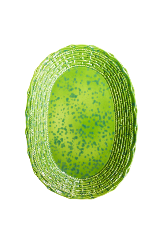 Cilantro Tortoise Oval Platter