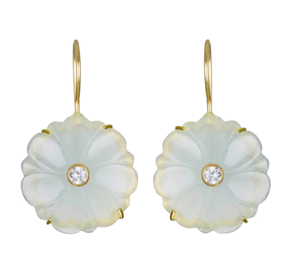Magnolia Earrings - Sage