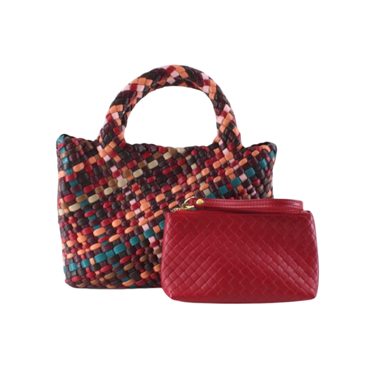 Vegan Leather Multicolor Crossbody