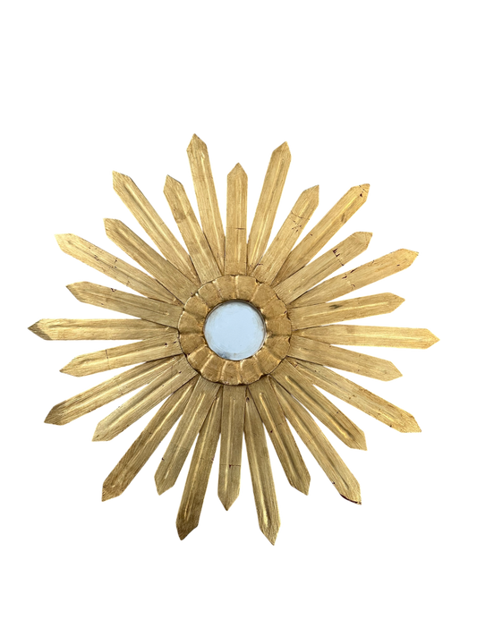 Gold Sunburst Mirror IV