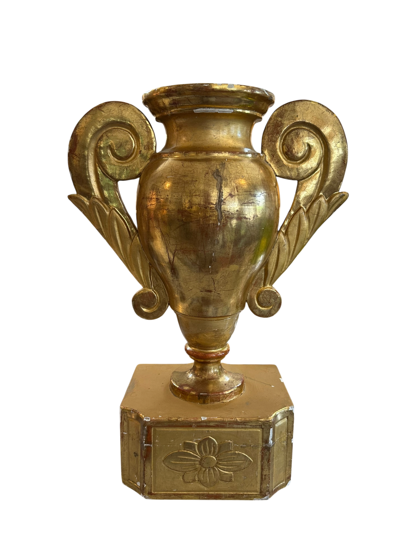 Antique Gilt Altar Urn