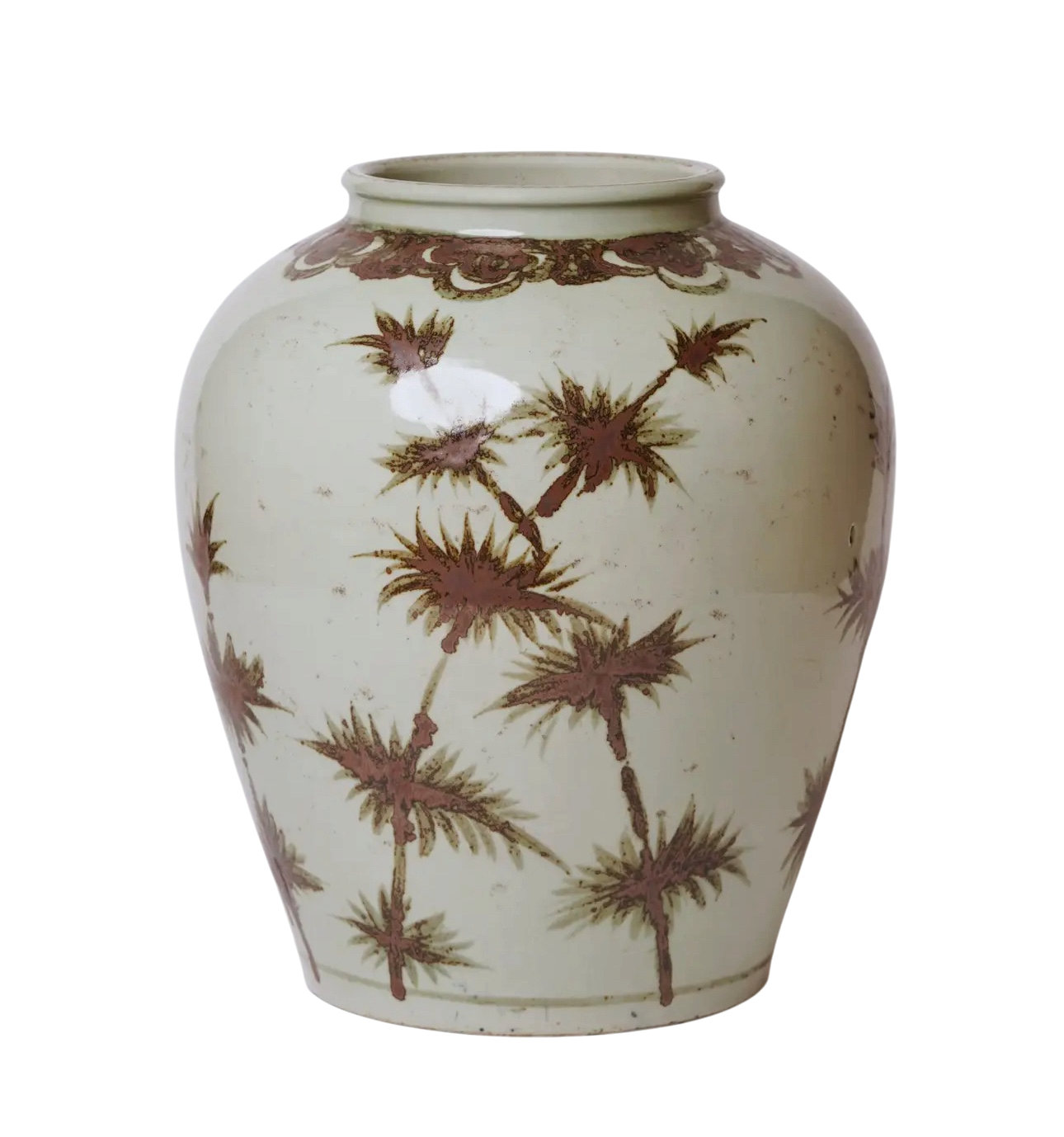 Rustic Copper Glazed Porcelain
Bamboo Jar