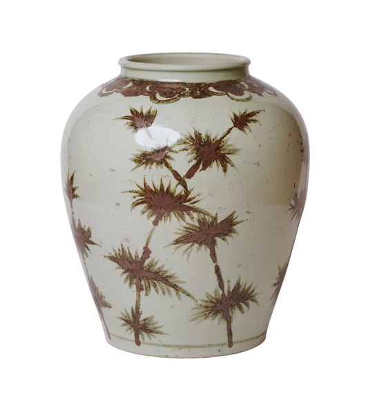 Rustic Copper Glazed Porcelain
Bamboo Jar