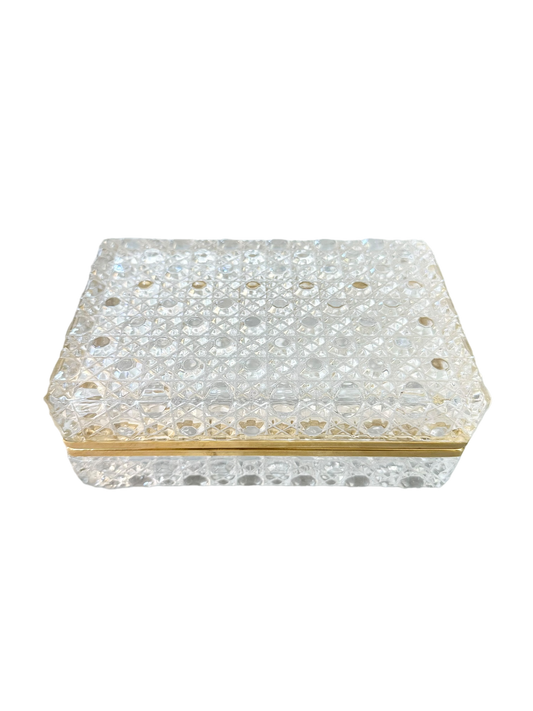 Crystal Jewelry Box - Rectangular