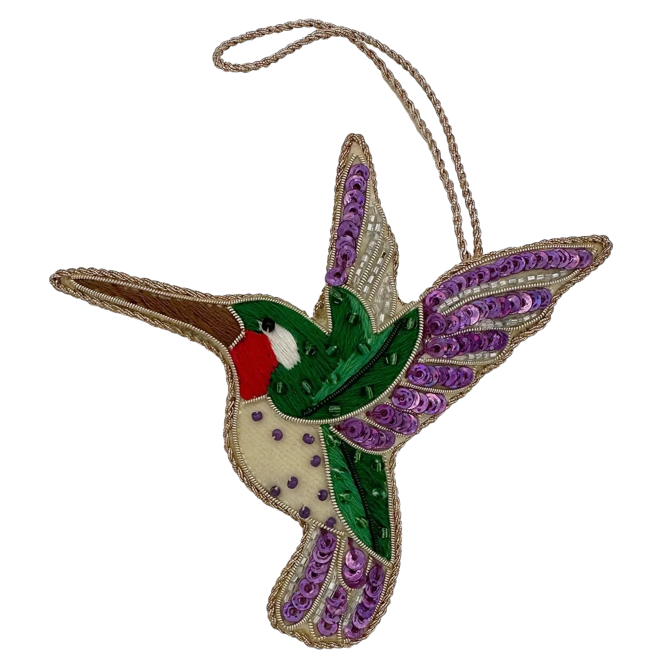 Hand-Beaded Ornaments