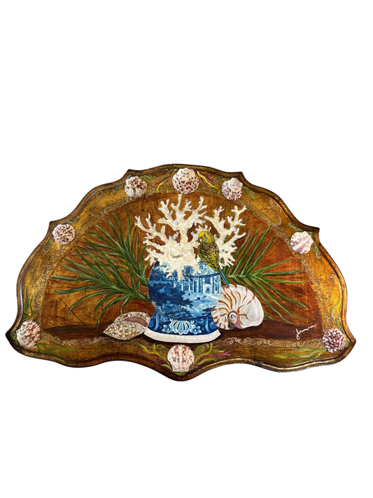 Jenn Leverett Art - Decoupage Still Life on Florentine I