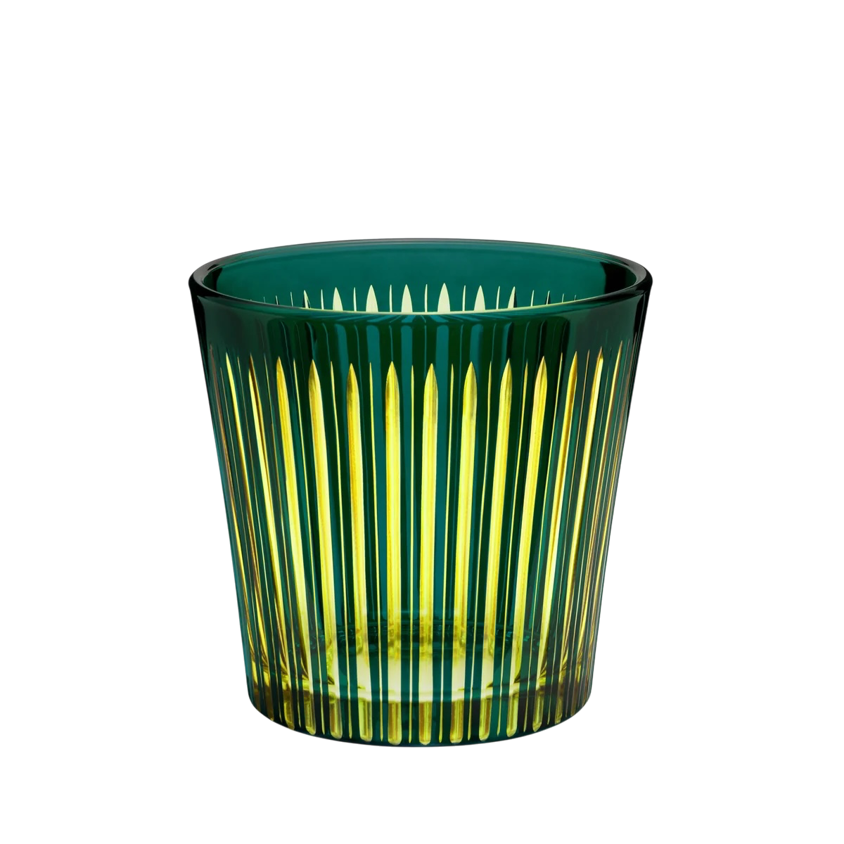 Prism Ice Bucket + Tongs - Green