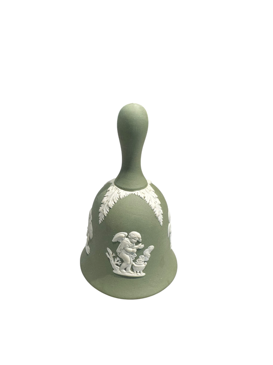 Celadon Table Bell - Jasperware by Wedgwood