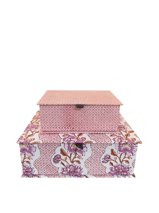Blooming Trellis Lilac Keepsake Box Set