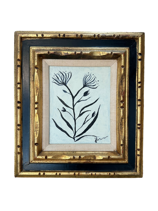 Jenn Leverett Art - B & W Framed
Botanical