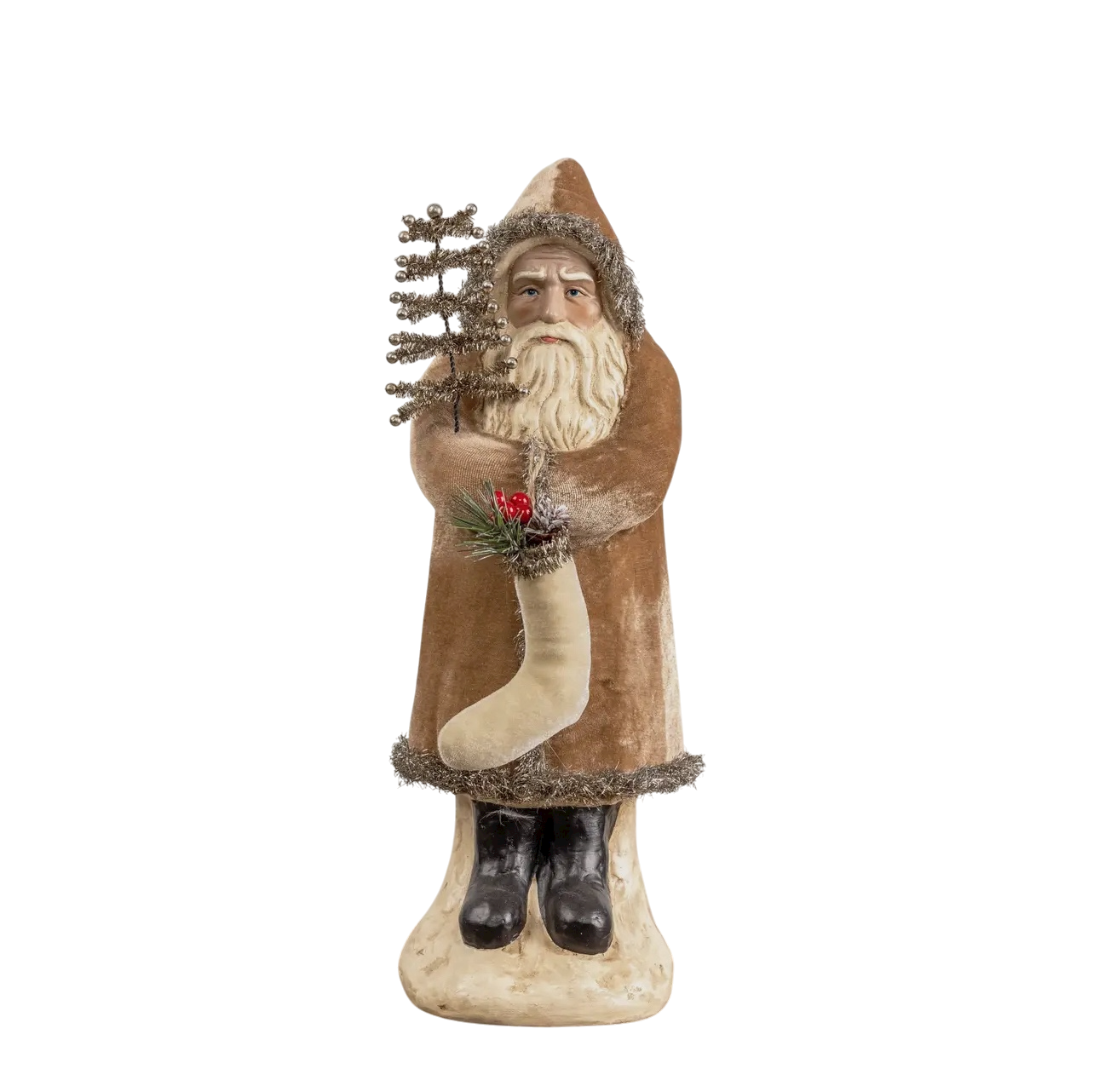 16.5" Fawn Velvet Belsnickle