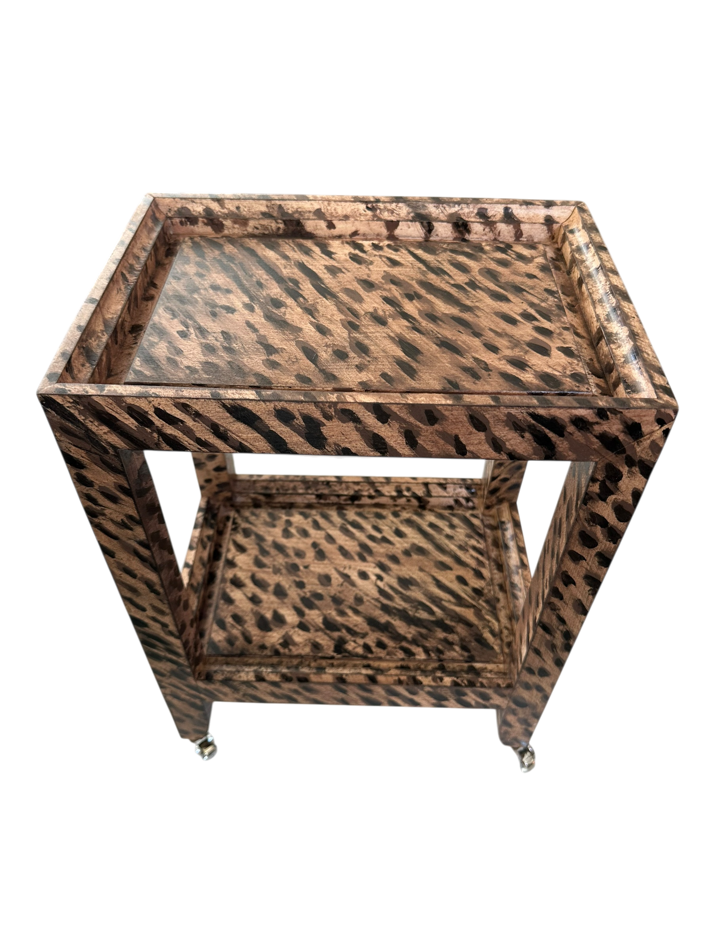 Bespoke Faux Tortoiseshell Telephone Table