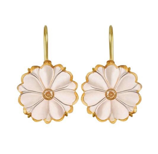 Magnolia Earring - Champagne