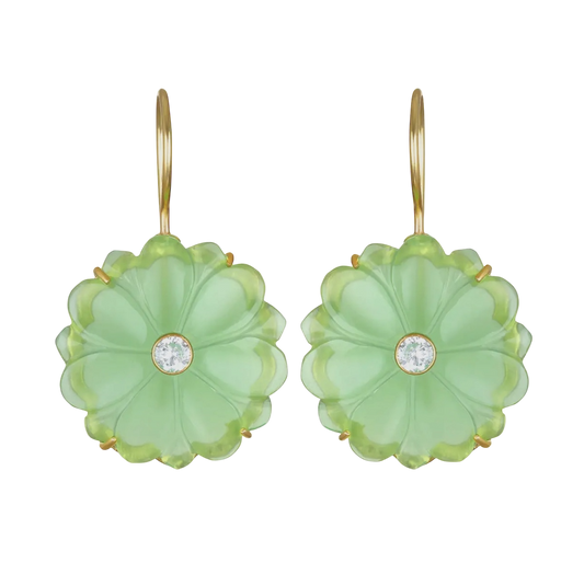 Magnolia Earring-Kiwi