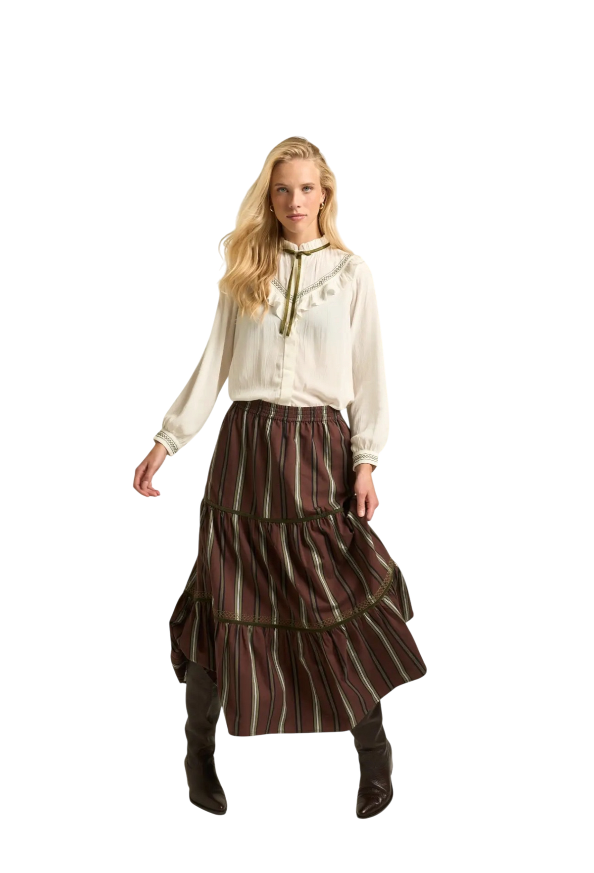Hazel Blouse Ecru