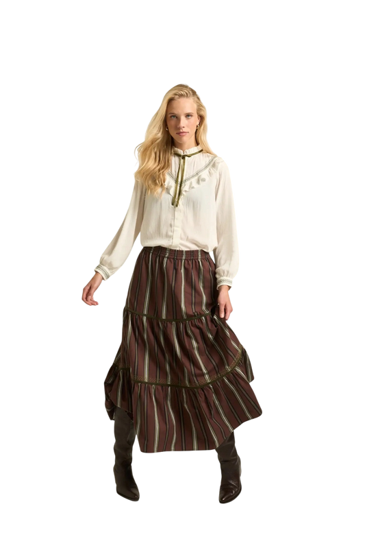 Hazel Blouse Ecru