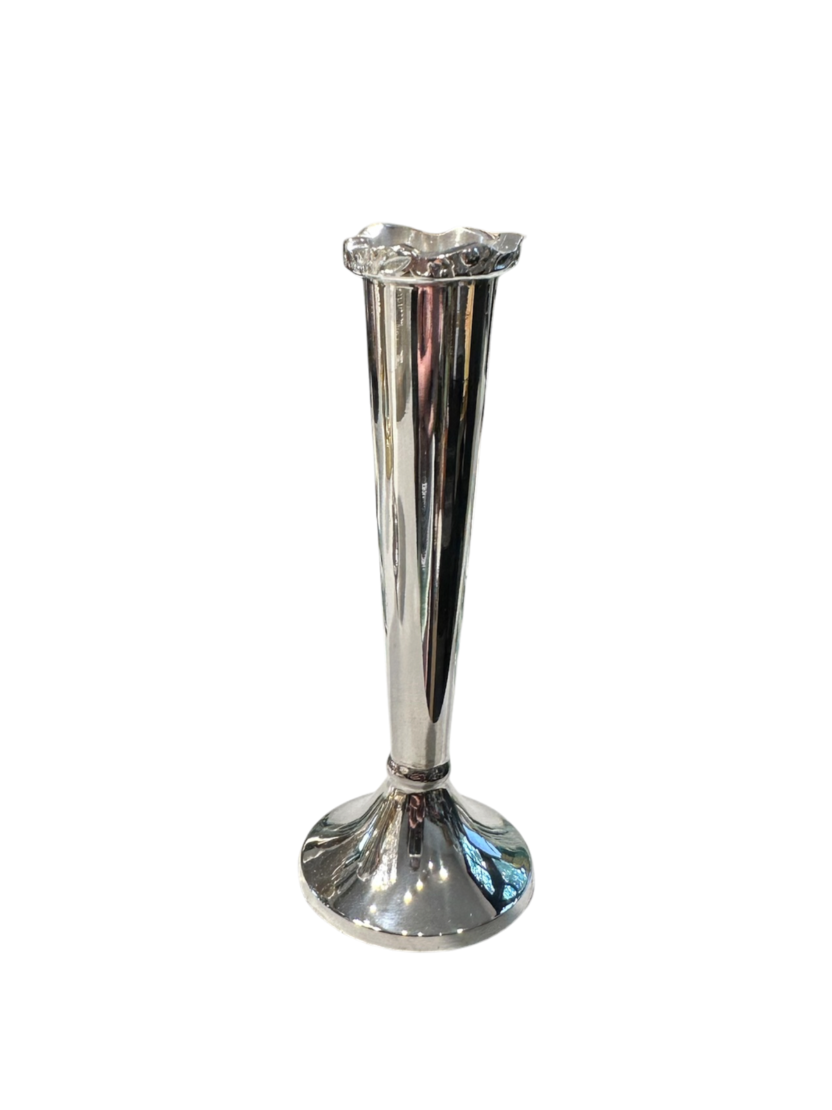 Single Stem Silver Vase