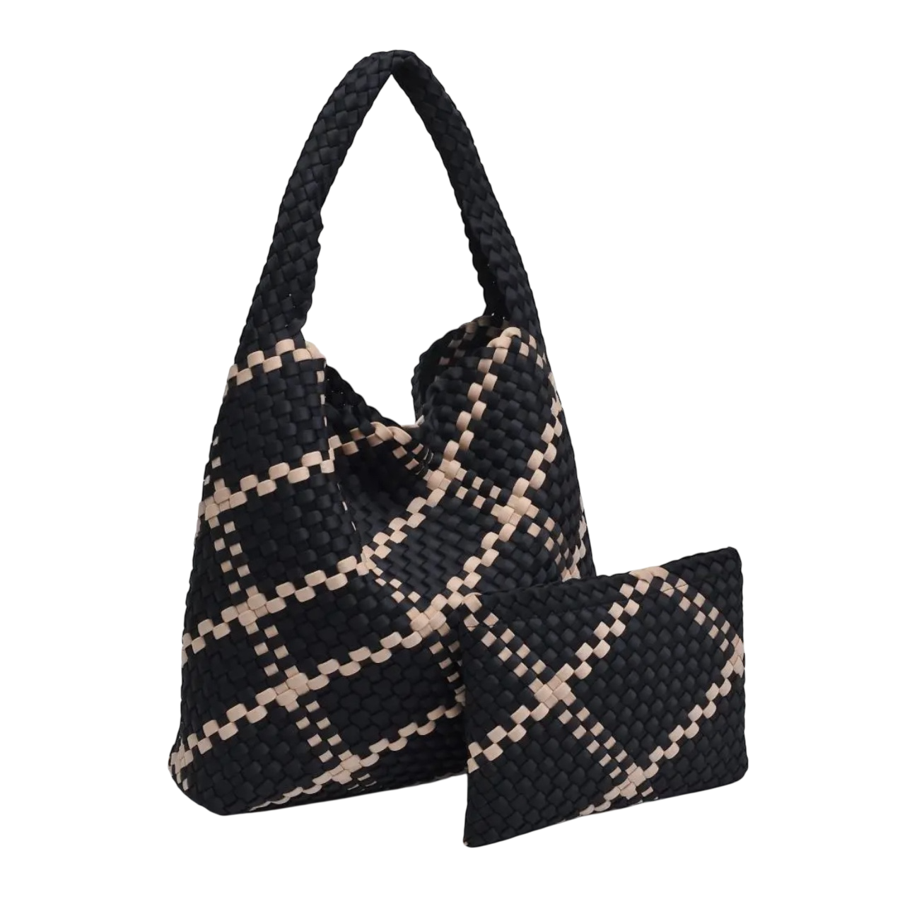 Woven Neoprene Hobo