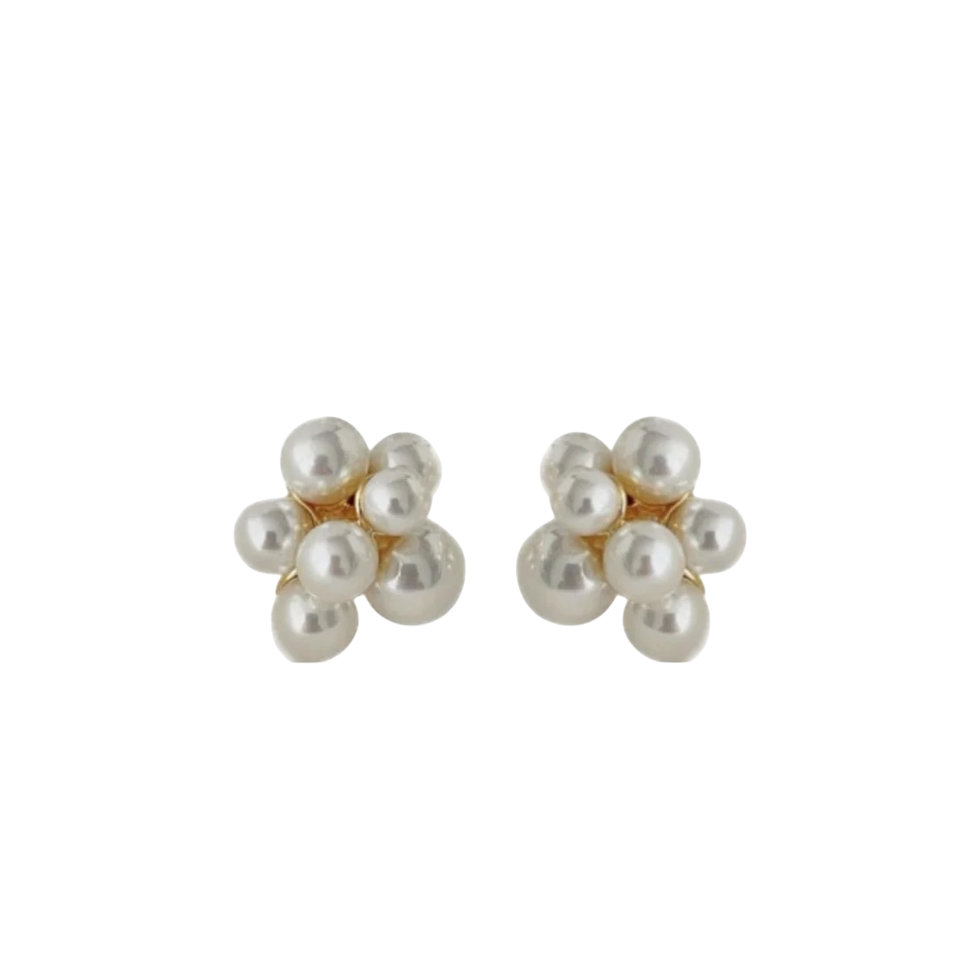 Pearl Cluster Studs