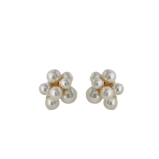 Pearl Cluster Studs