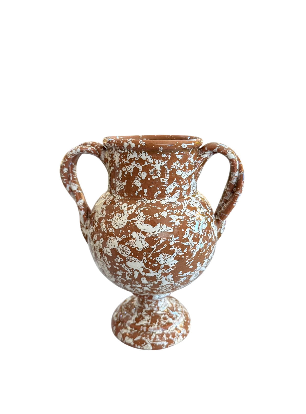 Verona Vase - Terracotta Splatter