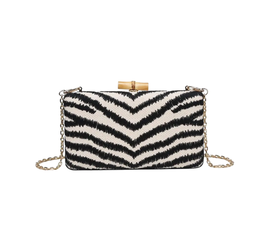 Zebra Clutch