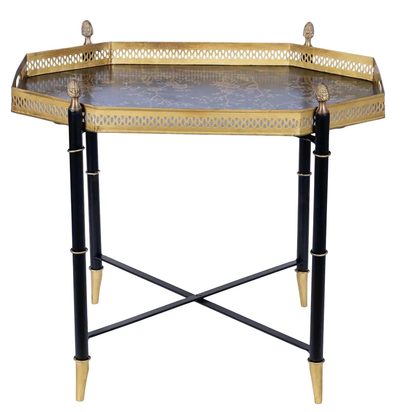 Chinoiserie Octagon Tray Table