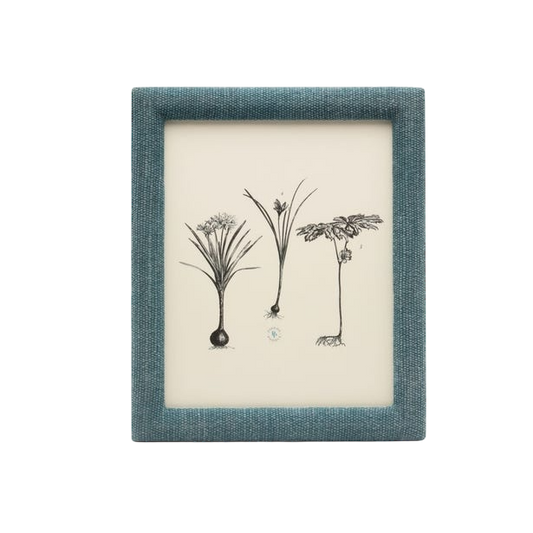 Teal Cotton Jute Photo Frame