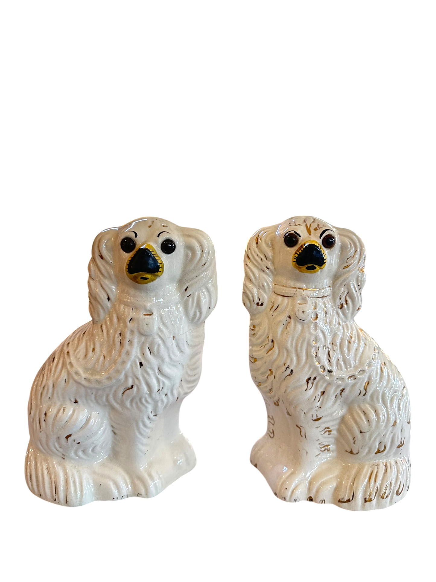 Pair of English Staffordshire Spaniels