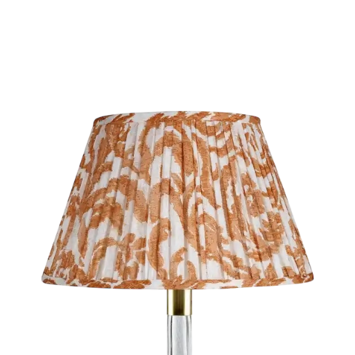 Fermoie Orange Marlborough Lampshade