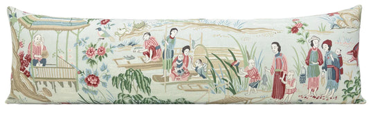 Yangtze Aqua XL Lumbar 14” x 48”