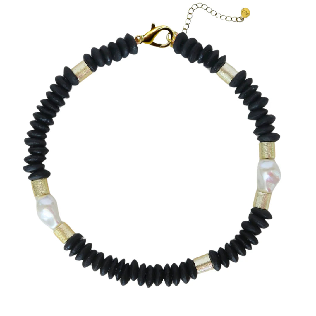 Capri Pearl Collar - Four Colors!!