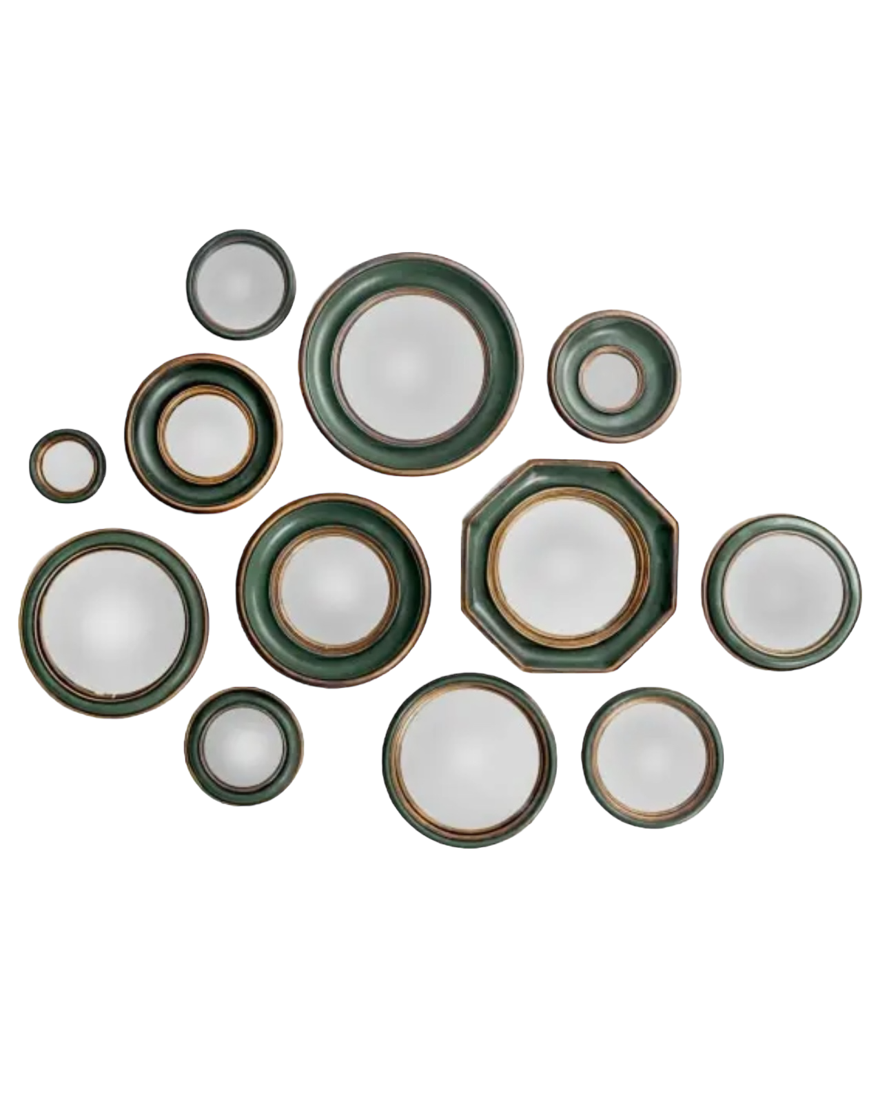 Antique Finish Convex Mirrors