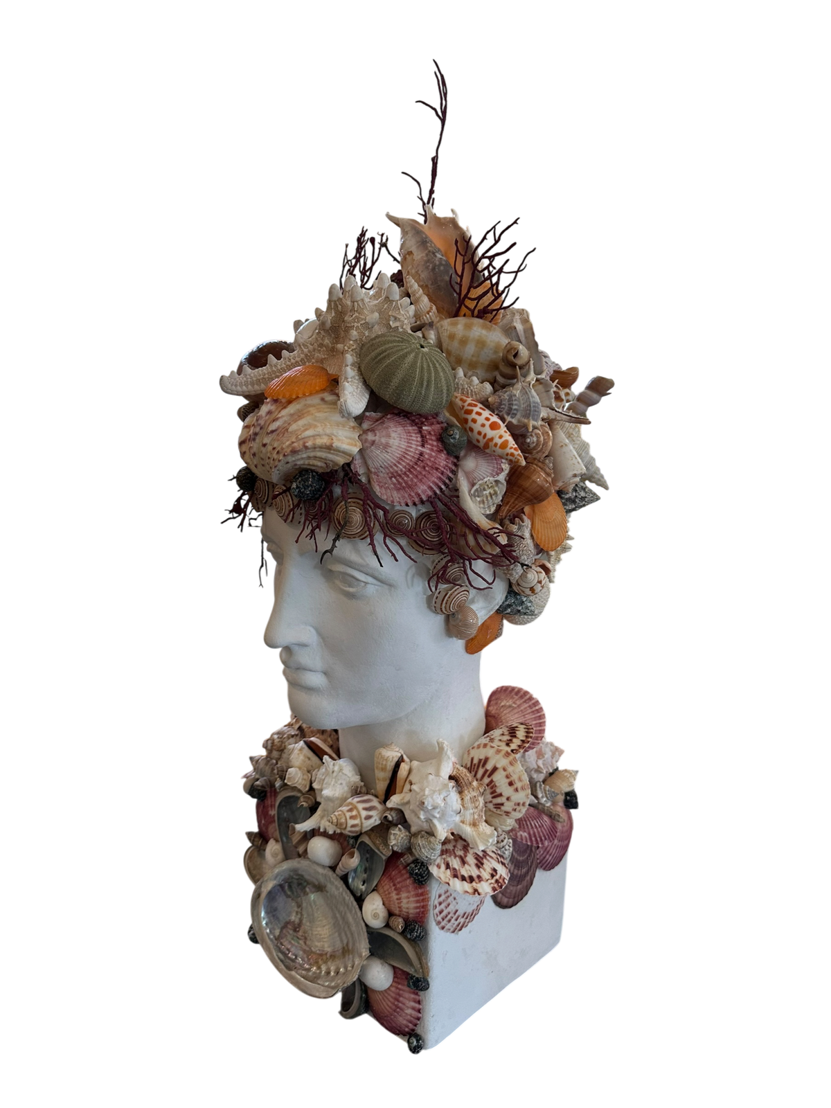 Jenn Leverett Art - Shell Encrusted Perseus