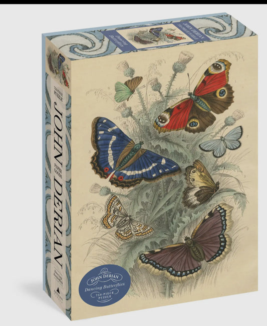 John Derian Dancing Butterflies 750-
Piece Puzzle
