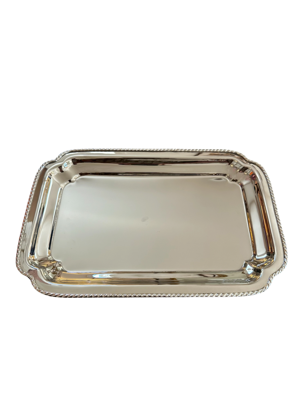 Hotel Brass Tray Polished
