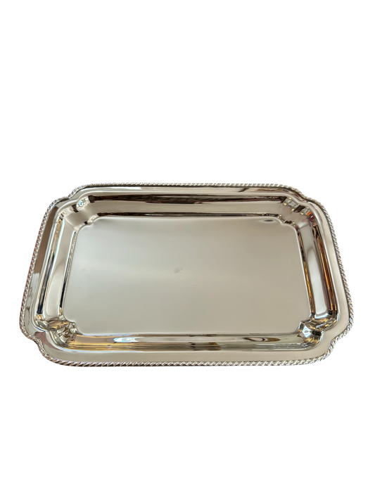 Hotel Brass Tray Polished