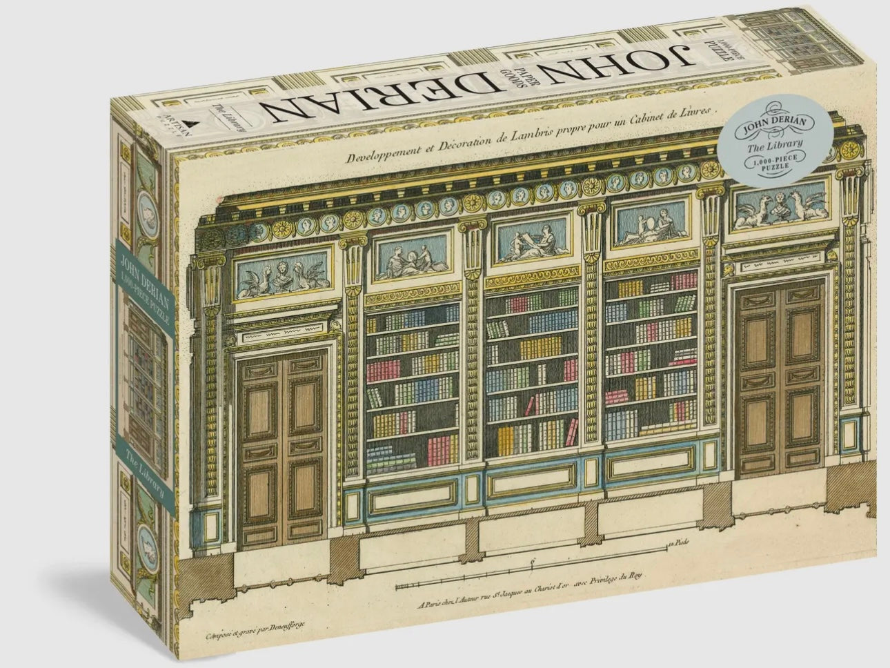 John Derian Paper Goods: the Library
1,000-Piece Puzzle