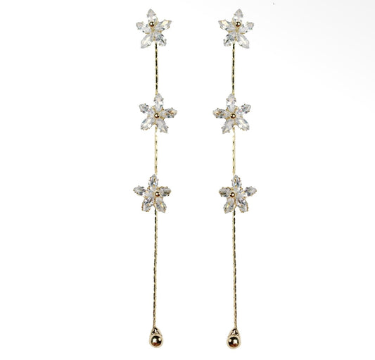 Gold Drop Earrings - 2 Styles