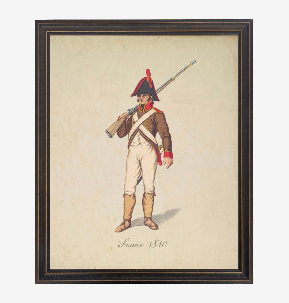 Vintage Illustration of Soldier
