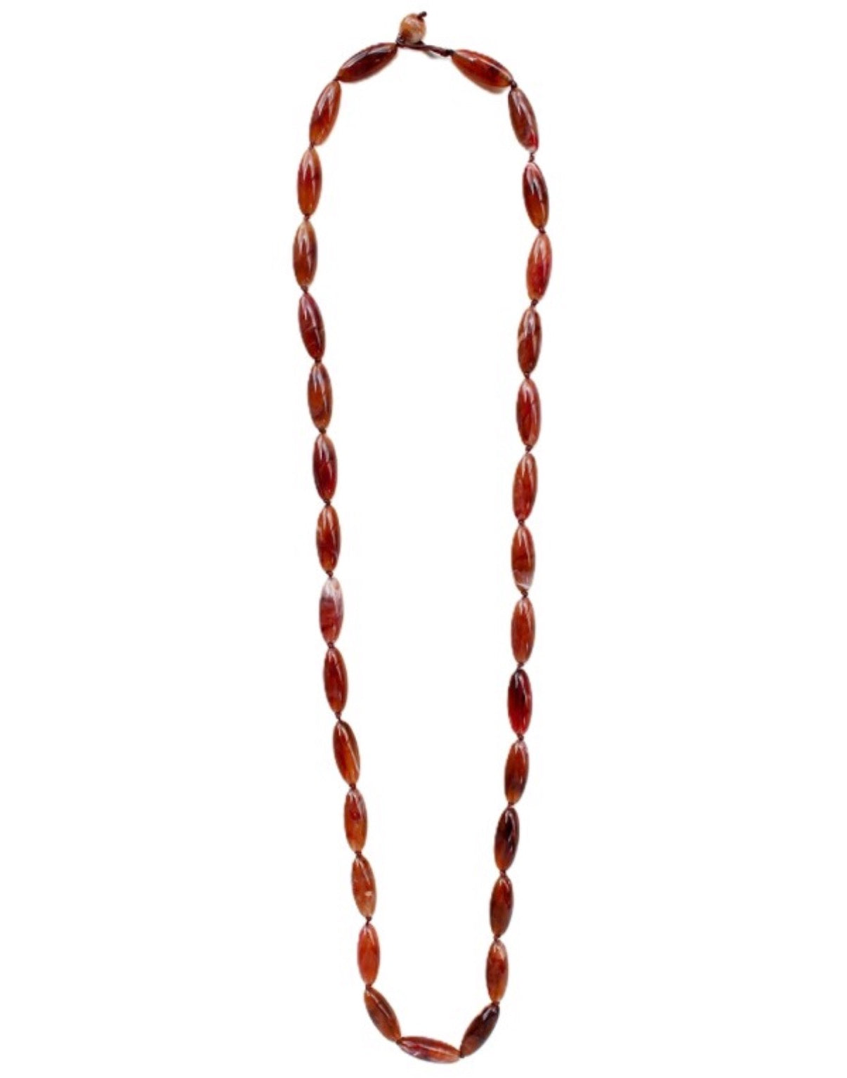 Oval Bead Necklace