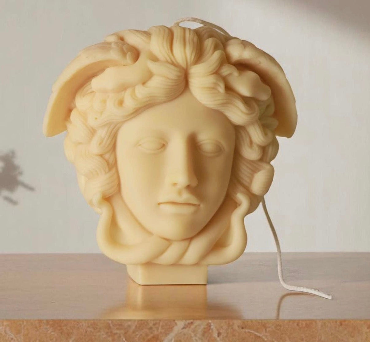 Huge Luxury Medusa Candle
7.5x7 Inches