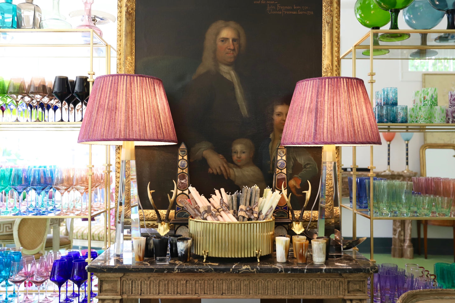 Louis XVI-Style Console Table
