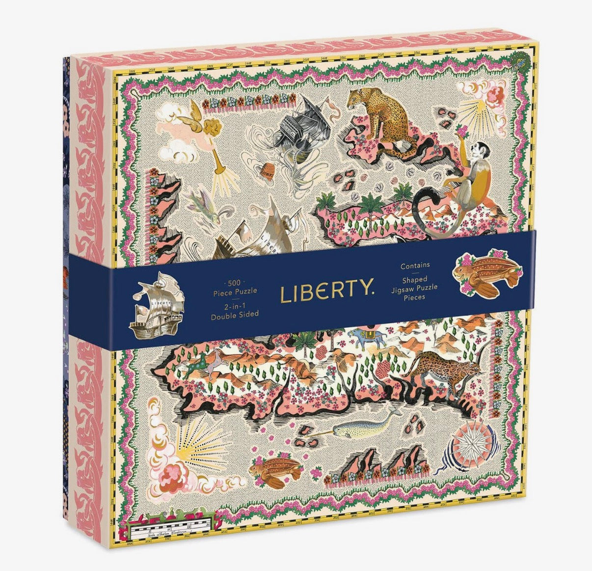 Maxine 500 Piece 2-Sided
Puzzle with Shaped Pieces